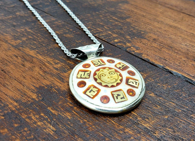 Eyes of the Buddha Pendant Necklace -- Culture Cross