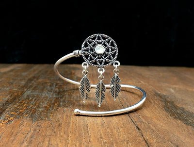 Dreamcatcher Bracelet with Moonstone -- Culture Cross