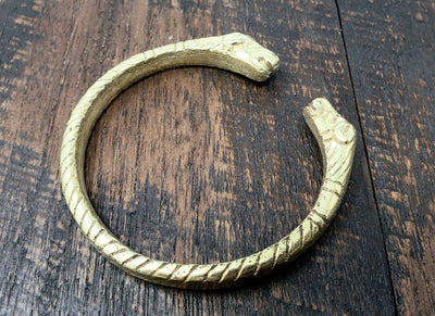 Gold Dog Adjustable Bracelet -- Culture Cross