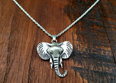 Lucky Elephant Pendant Necklace -- Culture Cross