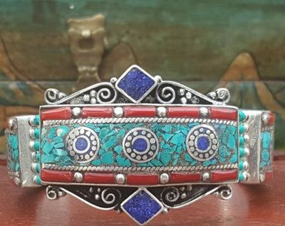 Tibetan Karuna Mosaic Bracelet -- Culture Cross